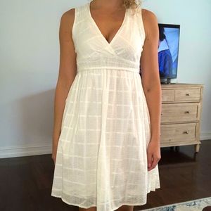 SO White Pointelle Dress